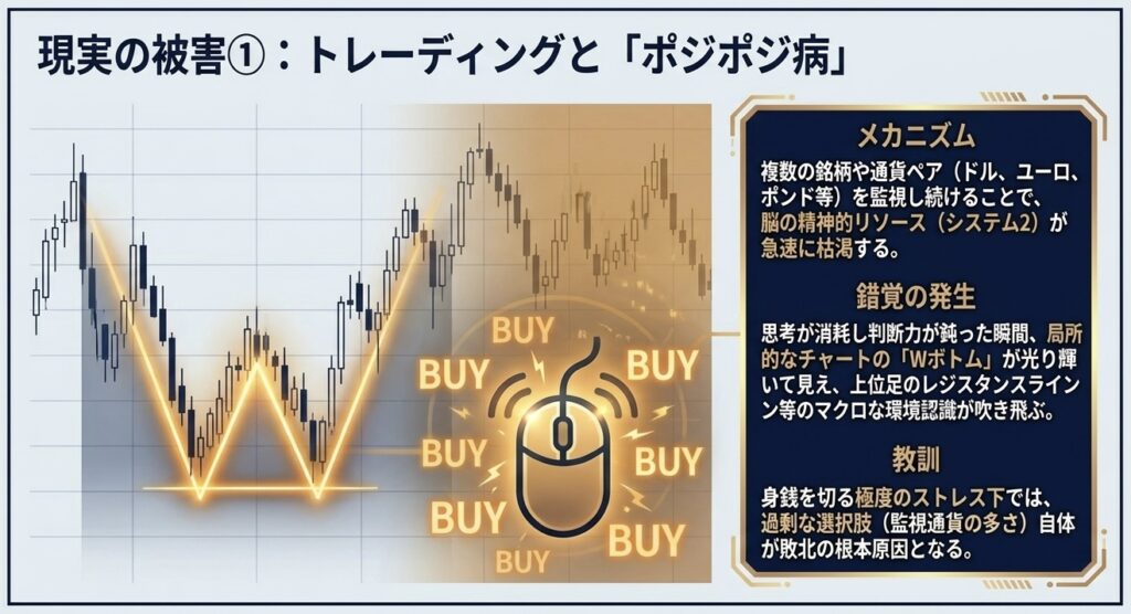 FXにおける、謂わゆる「ポジポジ病」の解説