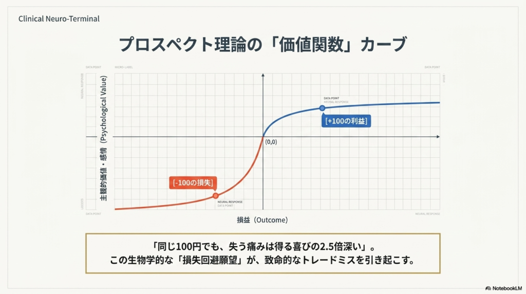 FXにおけるプロスペクト理論発動のトリガーは損失時に起こる